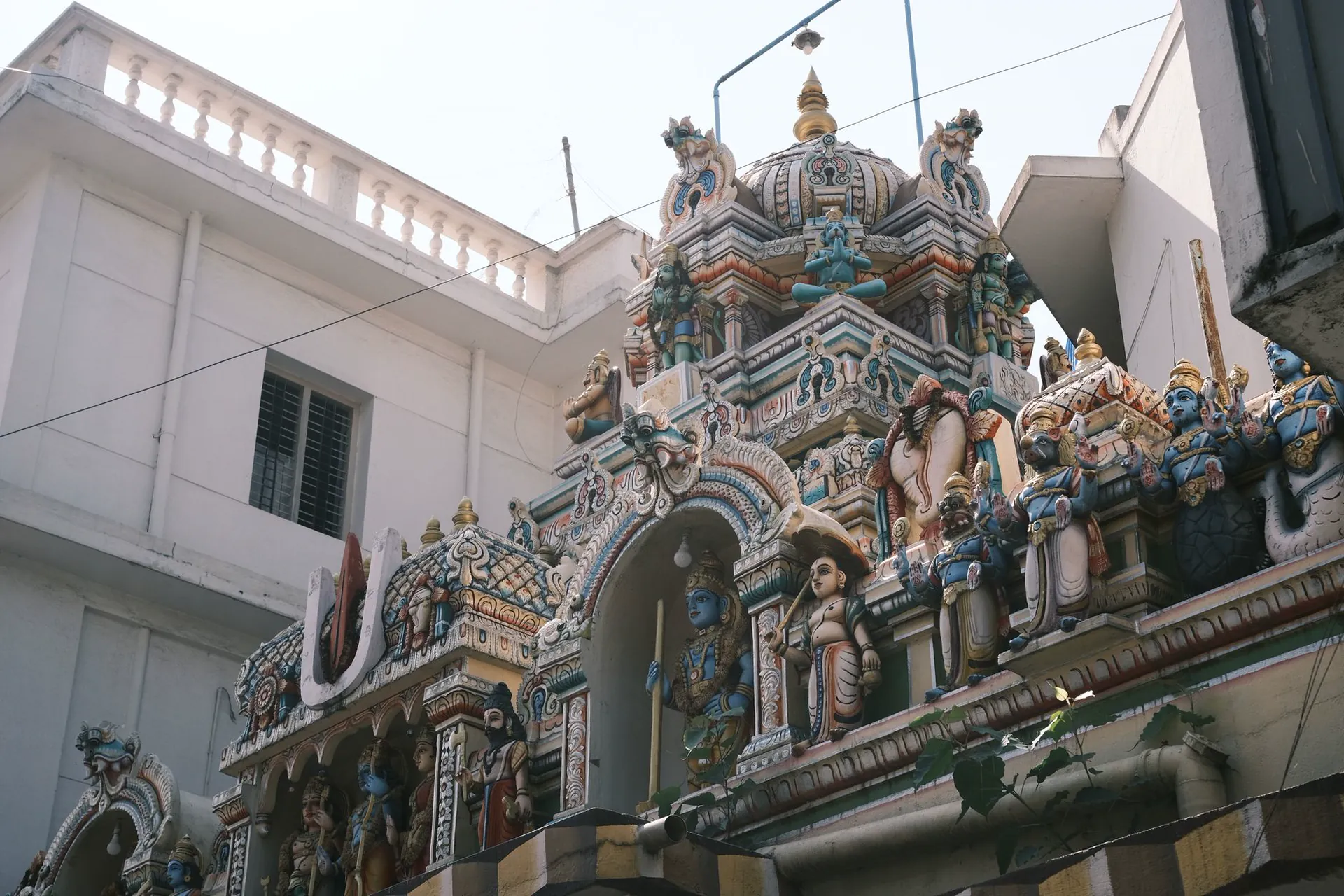 Temple architecture in Bengaluru